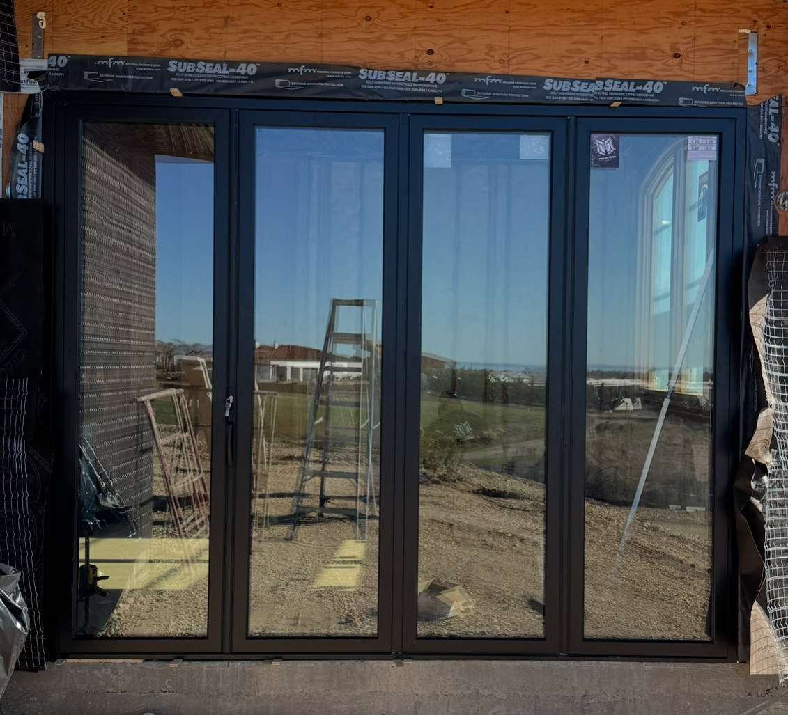 Four Panel Anti-Pinch Door System